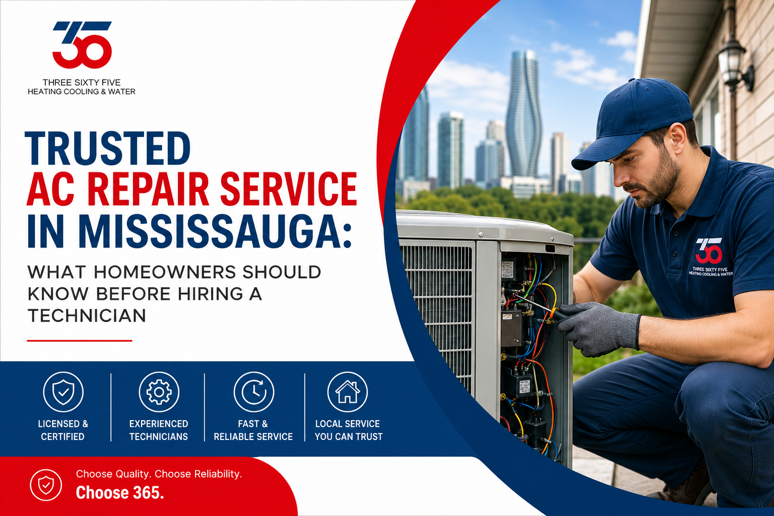 Trusted AC Repair Service in Mississauga: What Homeowners Should Know Before Hiring a Technician
