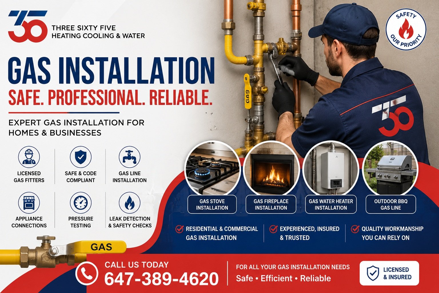 Gas Installation: Safe, Professional & Reliable Gas Installation Services